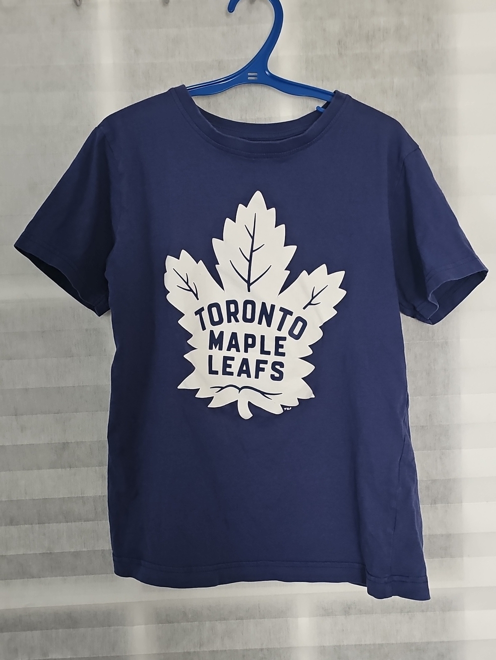Toronto Maple Leafs Men's Navy Blue Logo T-Shirt